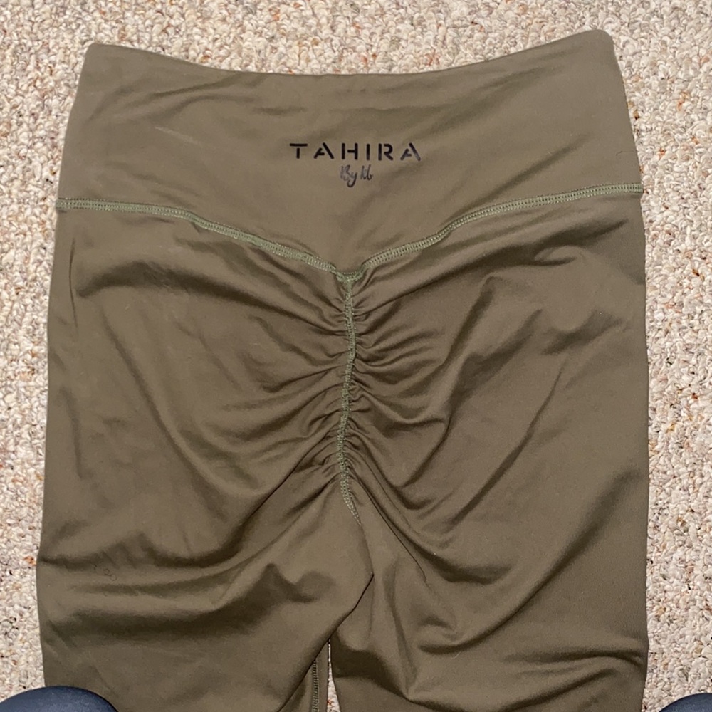 Olive green TAHIRA by Kb leggings